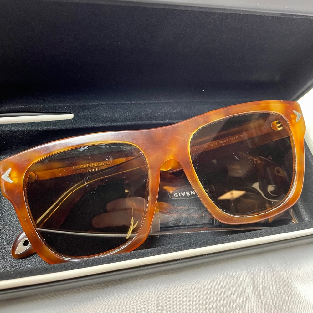 Givenchy turtle shell sunglasses